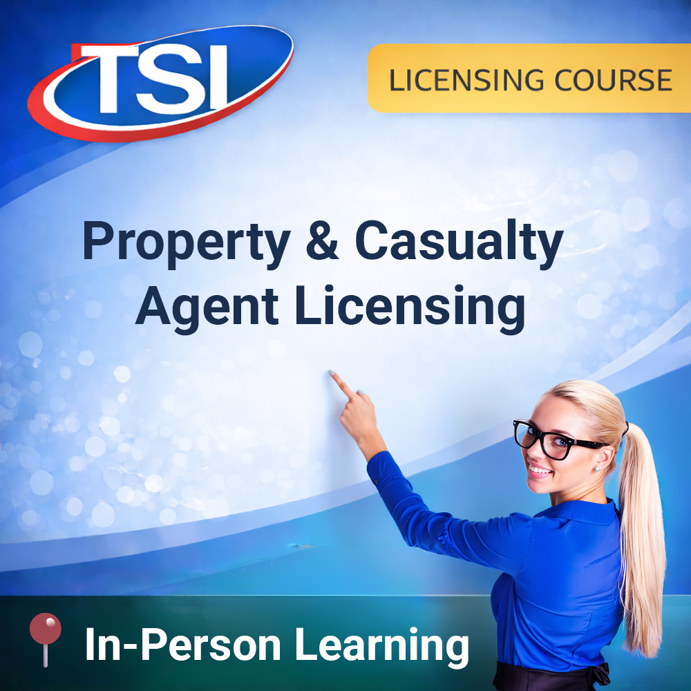 Property & Casualty Agent Licensing - TX (In-Person)