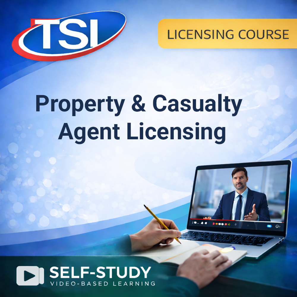 Property & Casualty Agent Licensing - TX (Self Study)