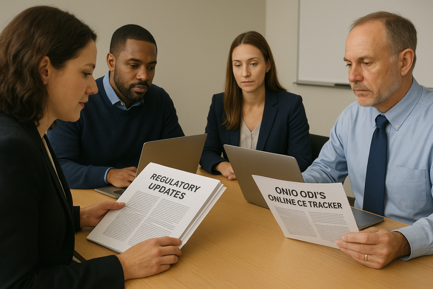 Ohio ODI Online CE Tracker: Steps for Agents & Managers