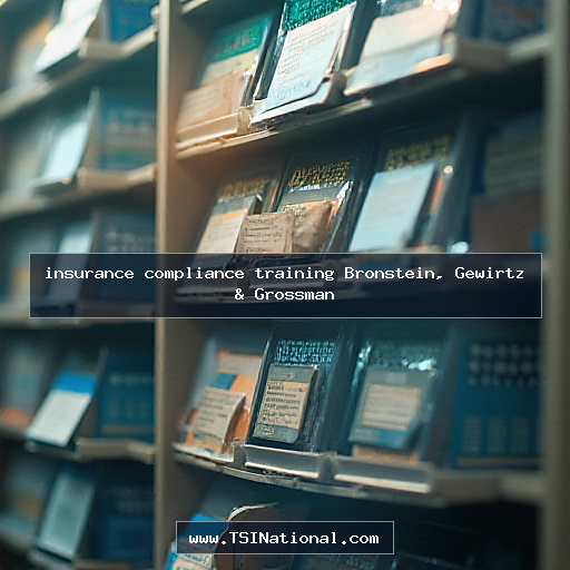 insurance compliance training Bronstein, Gewirtz & Grossman