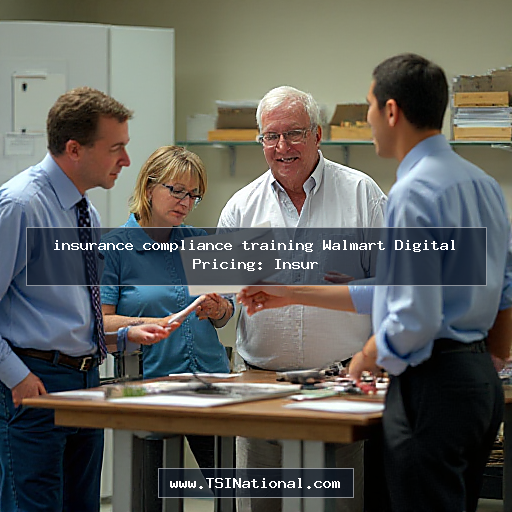 insurance compliance training Walmart Digital Pricing: Insur