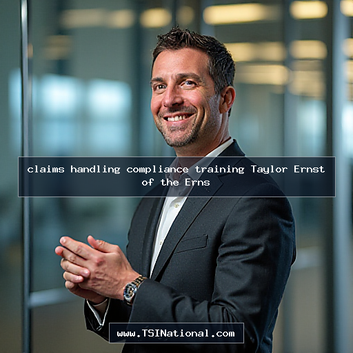 claims handling compliance training Taylor Ernst of the Erns