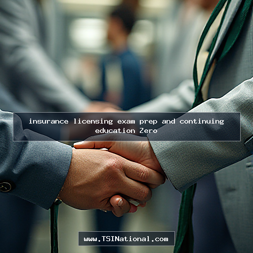 insurance licensing exam prep and continuing education Zero