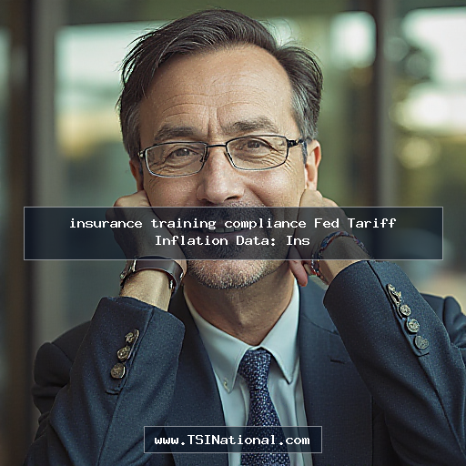 insurance training compliance Fed Tariff Inflation Data: Ins