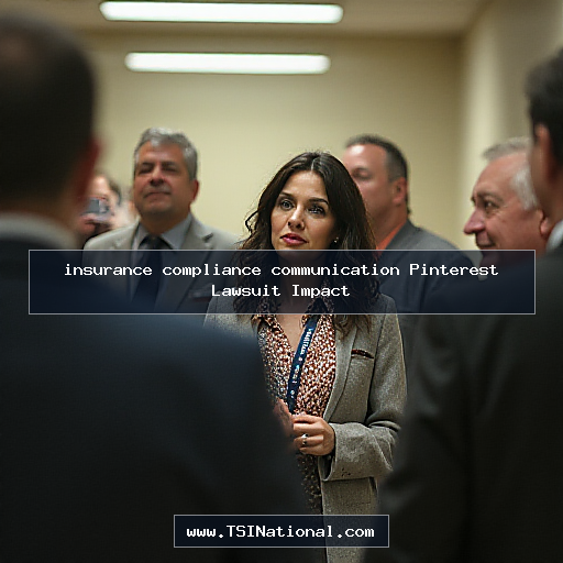 insurance compliance communication Pinterest Lawsuit Impact