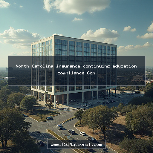 North Carolina insurance continuing education compliance Con