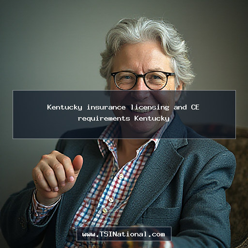 Kentucky insurance licensing and CE requirements Kentucky