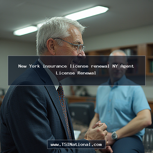 New York insurance license renewal NY Agent License Renewal