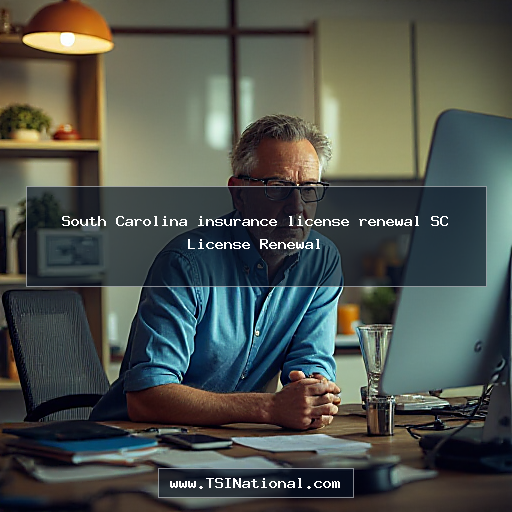 South Carolina insurance license renewal SC License Renewal