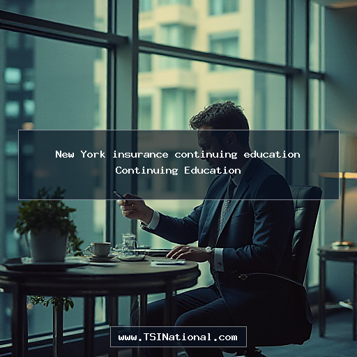 New York insurance continuing education Continuing Education