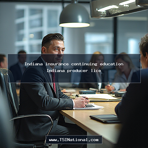 Indiana insurance continuing education Indiana producer lice