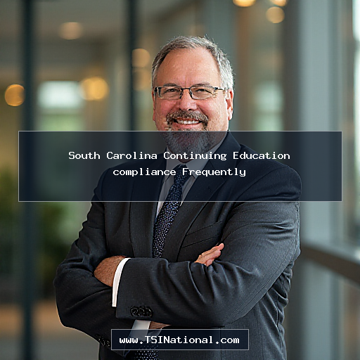 South Carolina Continuing Education compliance Frequently