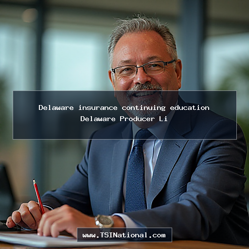Delaware insurance continuing education Delaware Producer Li