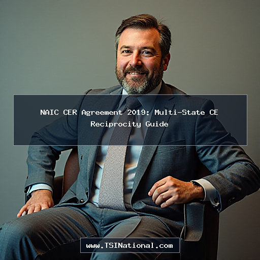 NAIC CER Agreement 2019: Multi-State CE Reciprocity Guide