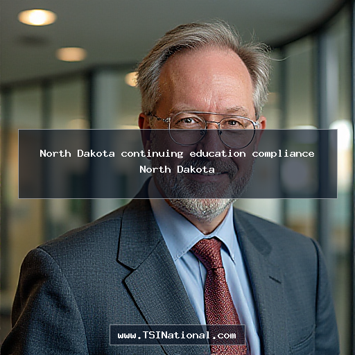 North Dakota continuing education compliance North Dakota