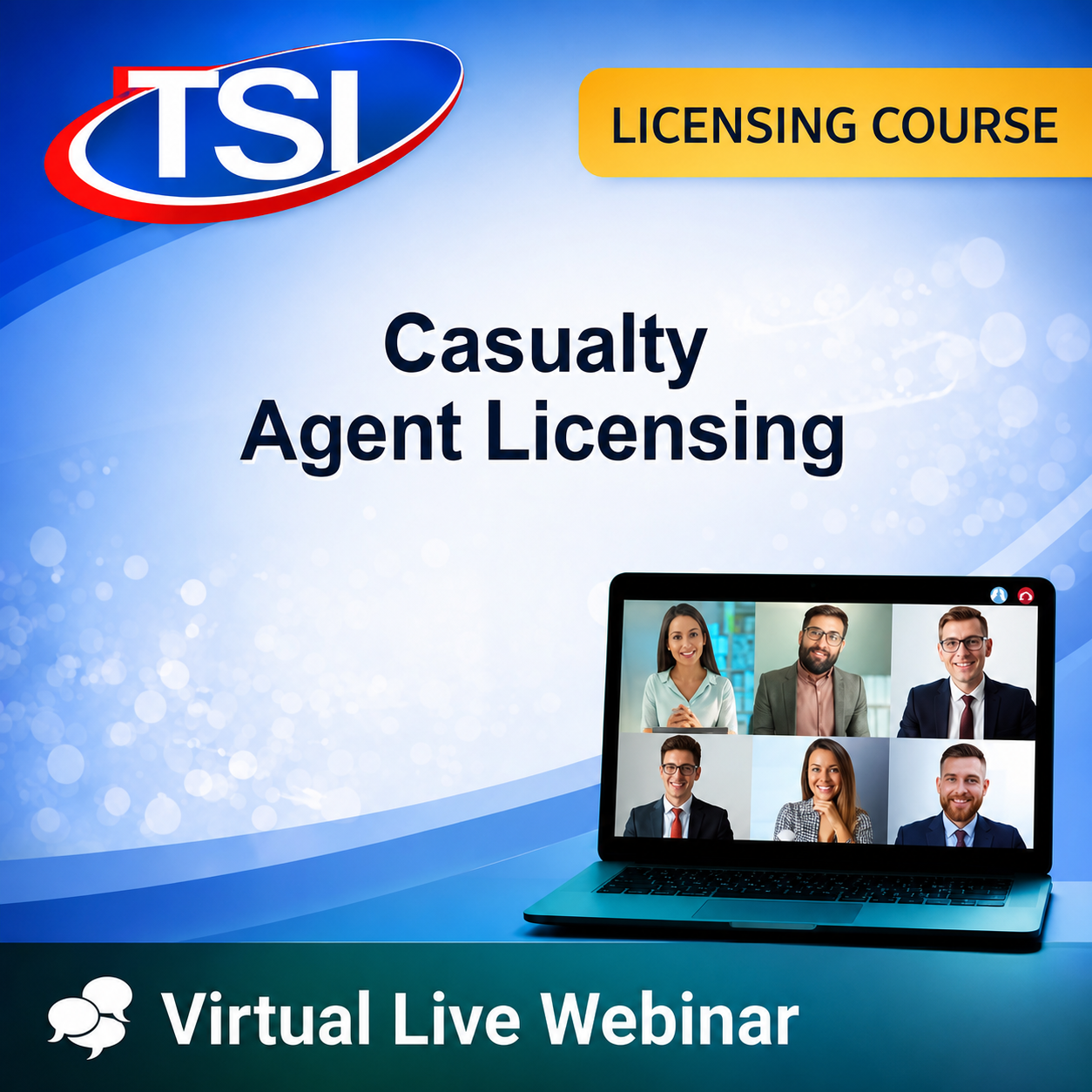 Wisconsin Property & Casualty online self-study and optional live exam prep